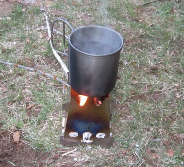 Emberlit Mini Titanium Stove | Wilderness Innovation